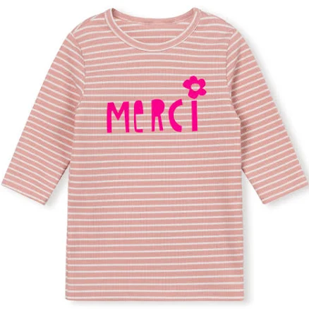 Striped Flower Tee