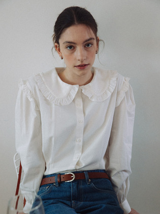 Joie Ruffle-trimmed Blouse