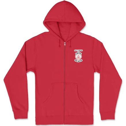 Artistshot Irish Lucky Clove Zipper Hoodie