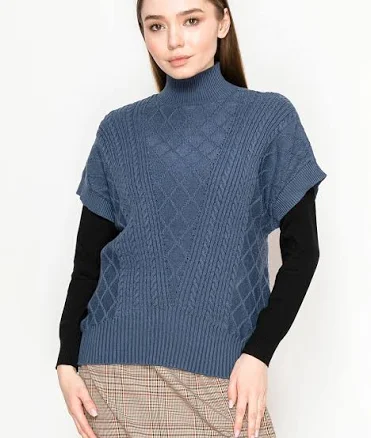 Cable Knit Vest
