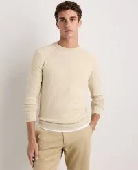 Quince Men's Alpaca-Wool Crewneck Sweater