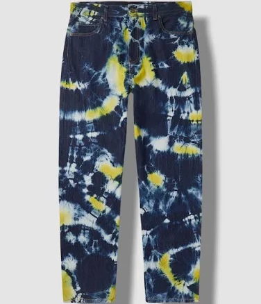 Alanui Moonrise Tie Dye Denim Pants