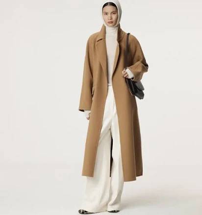 English Belted Handmade Coat