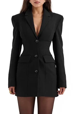 House of CB Amia Long Sleeve Blazer Minidress