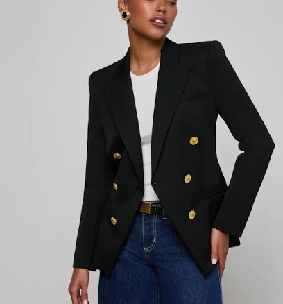 L'AGENCE Women's Kyomi Double-Breasted Blazer