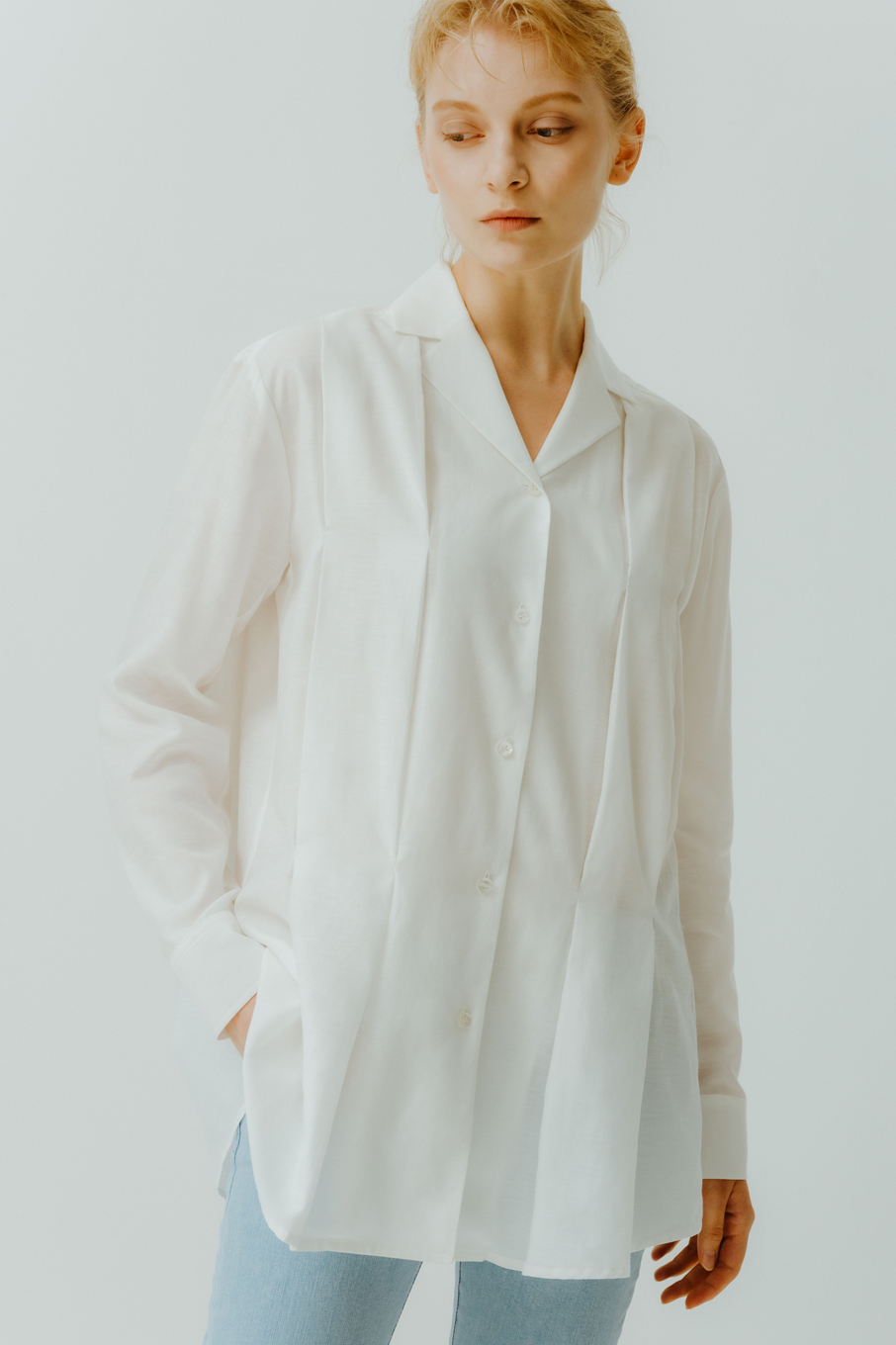 Bella Shirts(White) 2차 입고