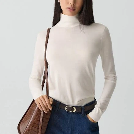 Theory Women's Regal Wool Turtleneck Sweater