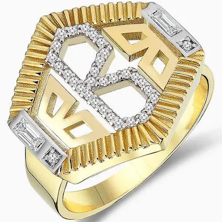 Monoglam B Ring