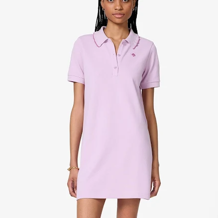 Kate Spade Ruffle Logo Polo Dress