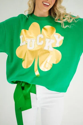 LUCKY CLOVER Pullover