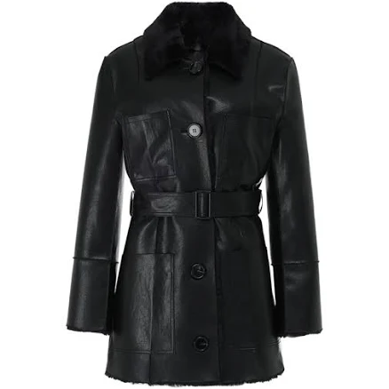 Reversible leather mustang M