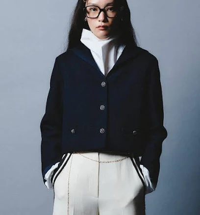 FRONTROW Sailor Tweed Jacket_2color by W Concept