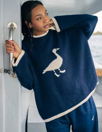 Knitted Goose Jumper