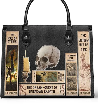 Lovecraftian Premium Vegan Leather Handbag