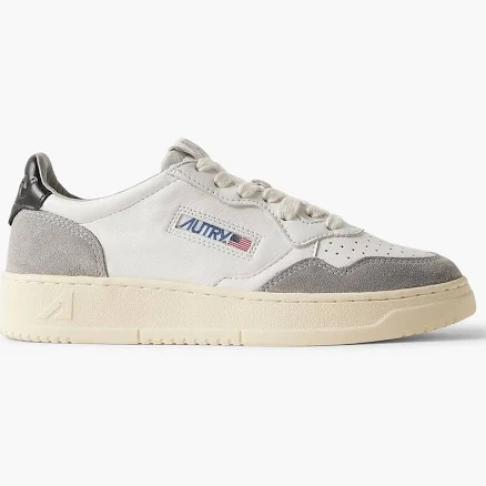 Autry Medalist Low leather and suede sneakers - Women - Gray Sneakers - EU 35