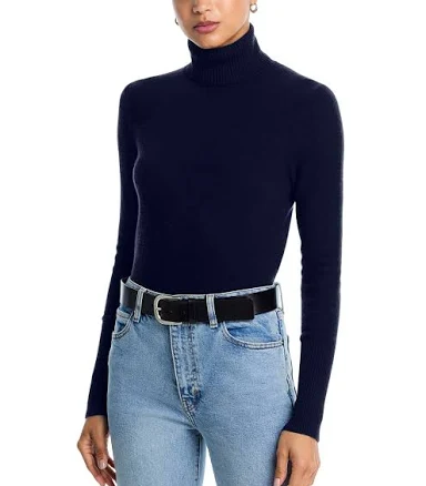 Aqua Womens Cashmere Turtleneck Sweater
