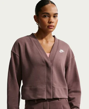 Nike Women's Sportswear Club Fleece Loose Cardigan