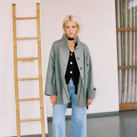 THE ASHLYNN Adele Oversized Safari Jacket