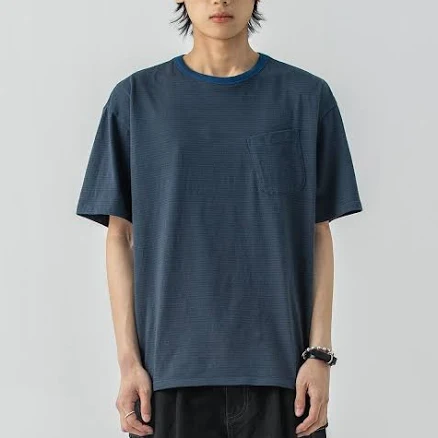 Stripe Pocket T-Shirt