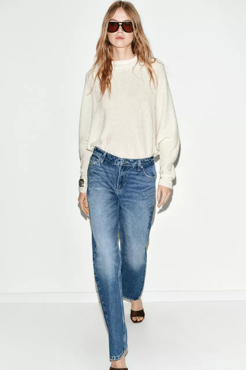 Straight Leg Full Length Jeans