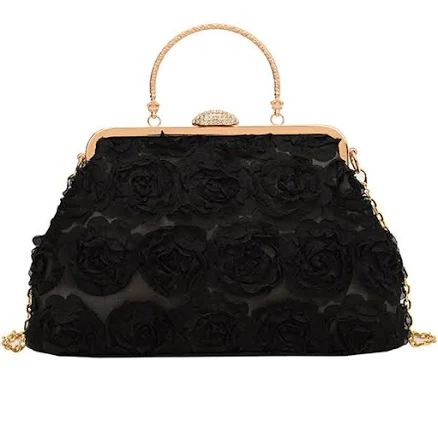Elegant Rose Petal Clutch