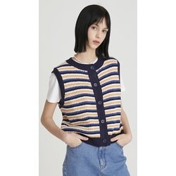 Multi Striped Vest