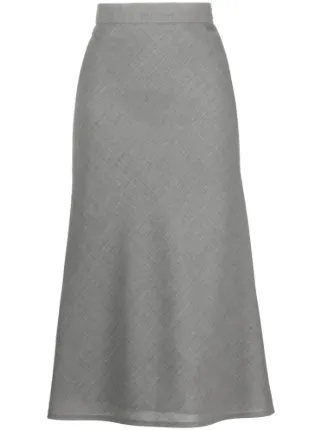 2-ply Fresco Midi Skirt