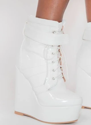 Love Story Wedge Boots