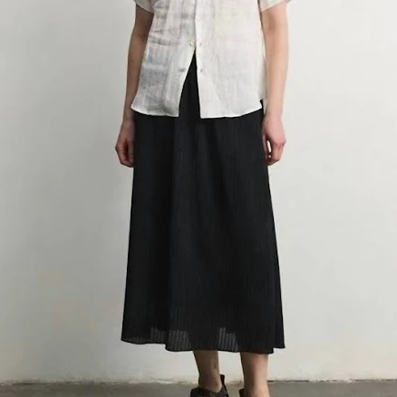 Leslie Plisse Skirt