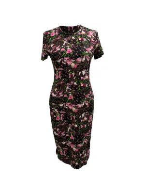 Floral Print Midi Dress