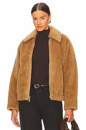 Faux Shearling Jacket