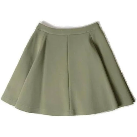 AMI Paris High-Waist Pleated Skirt - FR34