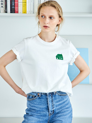 Green Ines House T-shirt