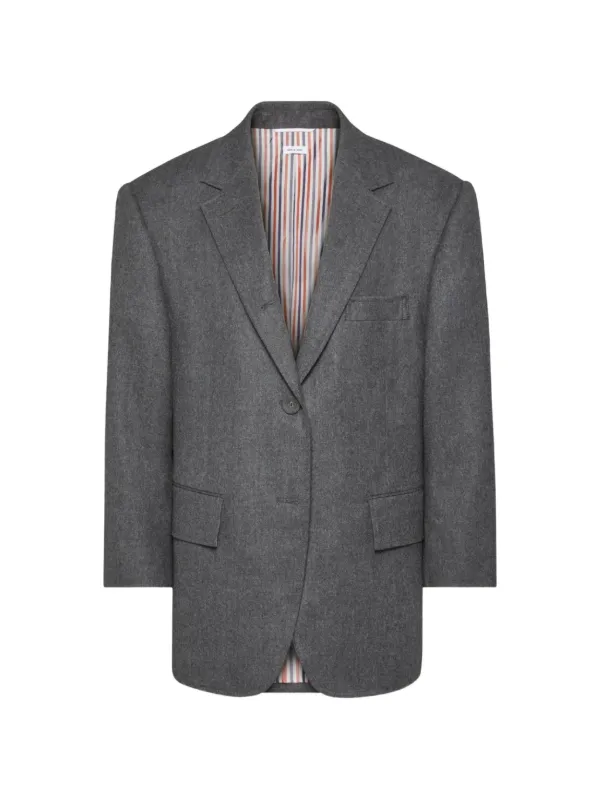 Single-breasted Wool Blazer
