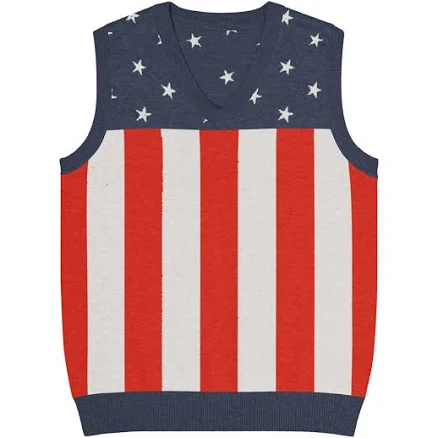 Star- Spangled Sweater Vest