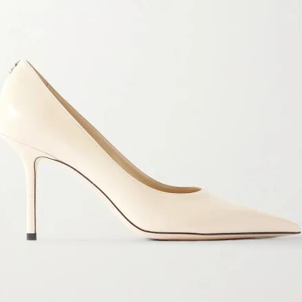 Jimmy Choo Love 85 Leather Pumps - Women - Cream Heels - IT41