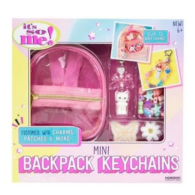 It's So Me Mini Backpack Keychain