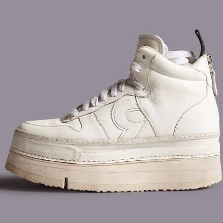 R13 Riot Leather High-Top Sneakers