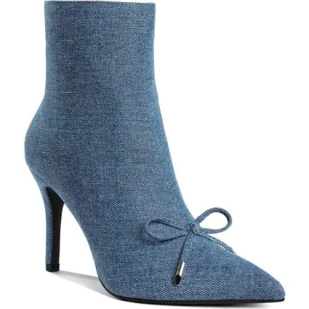 rag & Co Women's Milda Denim Stiletto Boots