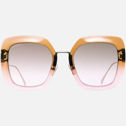 Sunglasses Unisex Size Free Size Brown/褐色/브라운/ブラウン HBX