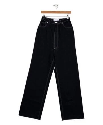 Natasha Zinko Women's High-Rise Wide Leg Jeans