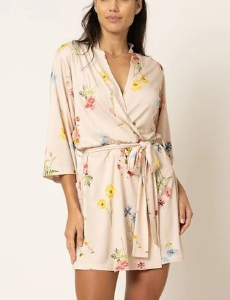 Mari M Haven Short Robe