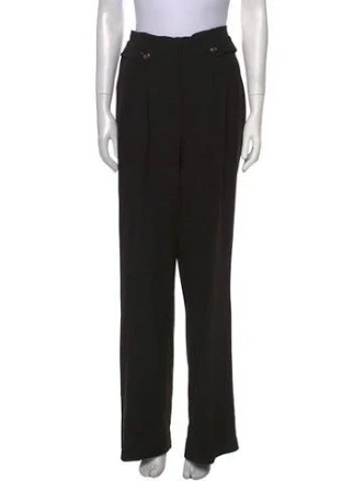 Sézane Wide Leg Pants in Black, Women's M