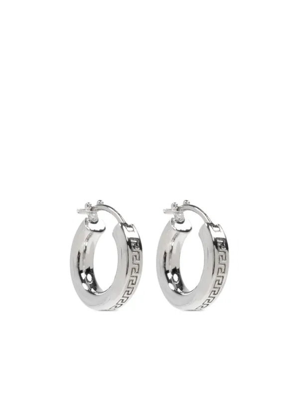 Greca Hoop Earrings