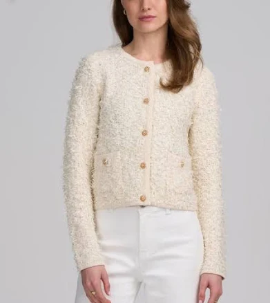 ELLE Collection Boucle Cardigan