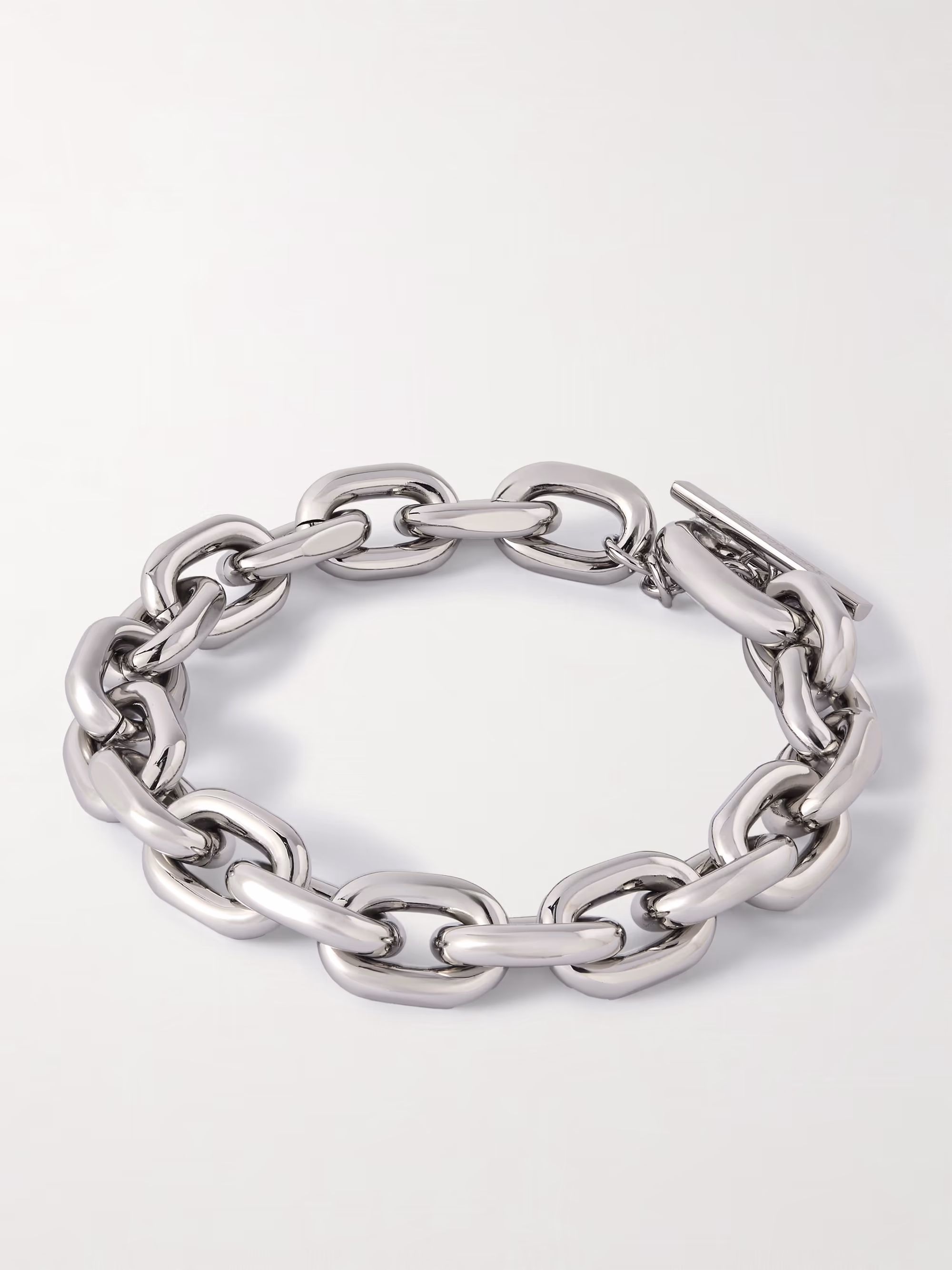 XL Link Silver-tone Necklace