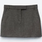 Wool Mini Skirt - Dark Grey - Mini skirts - & Other Stories US