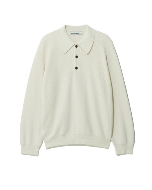 Long Sleeve Collar Knit