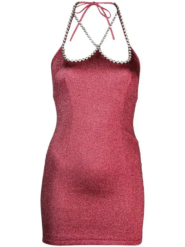Crystal Heart Halterneck Dress