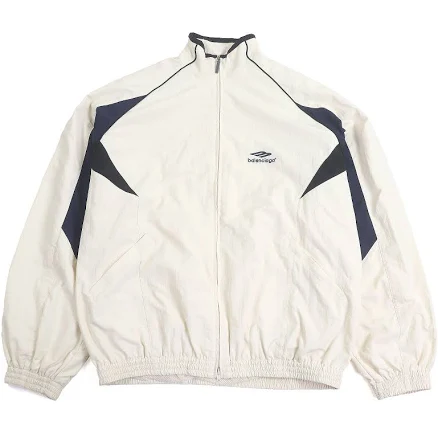 Balenciaga Men's 3B Logo Track Jacket